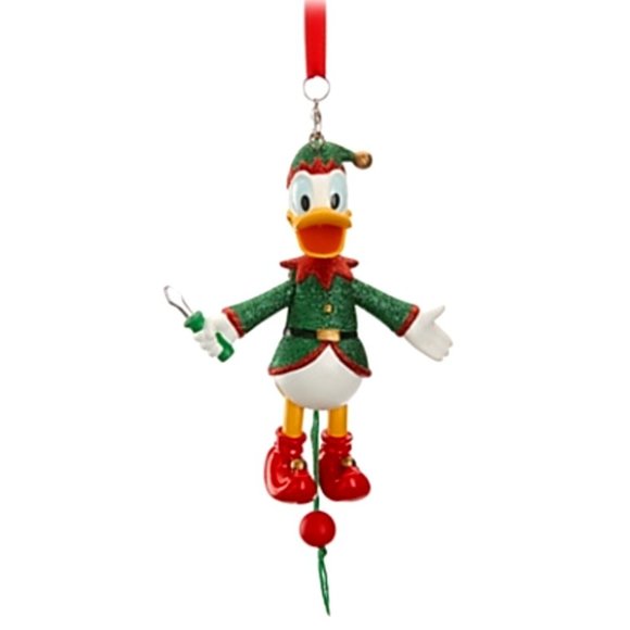 Donald Duck Christmas Ornament Articulated Figural - Picture 2 of 8